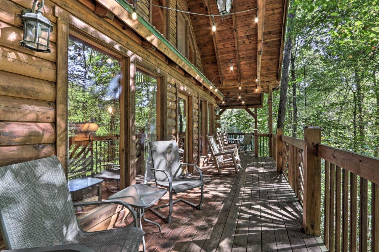 Cabin With Hot Tub And Deck, 3 Mi To Pigeon Forge Sevierville Exterior photo